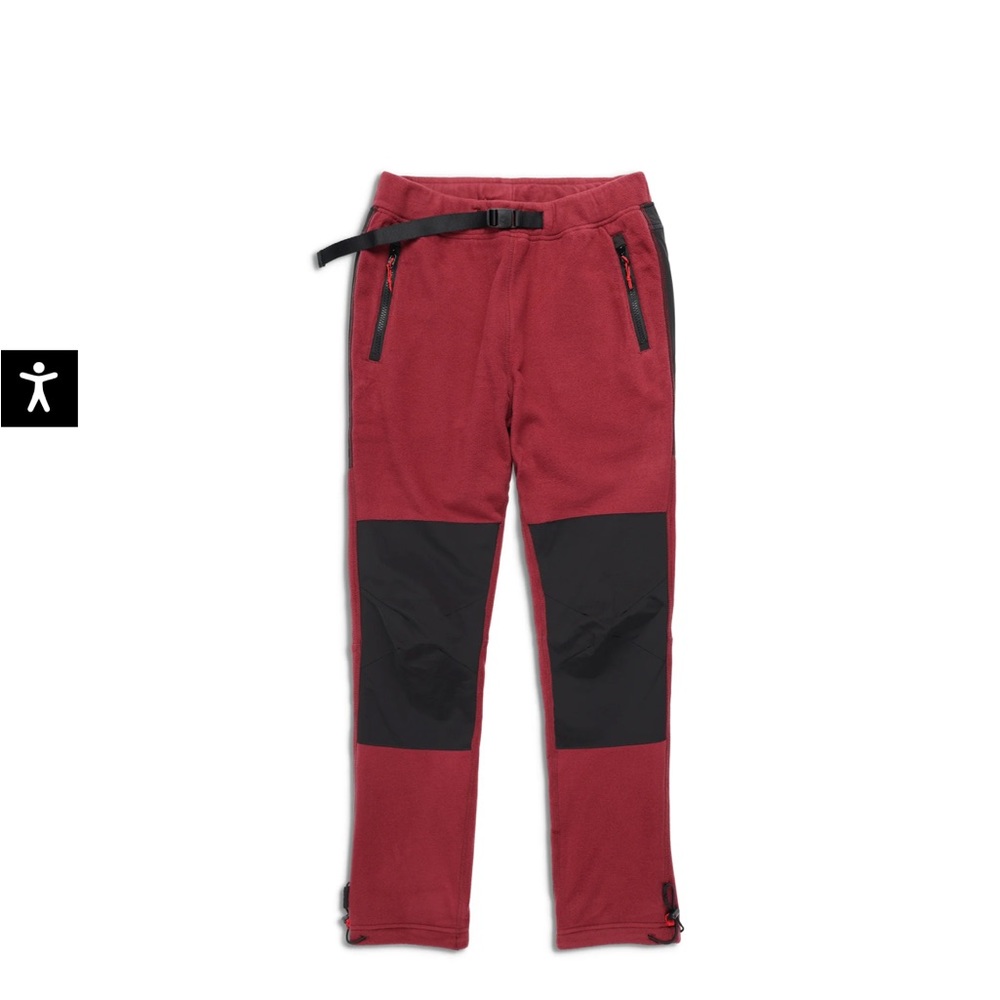 FLEECE PANTS IN BURGUNDY TOPO DESIGNS